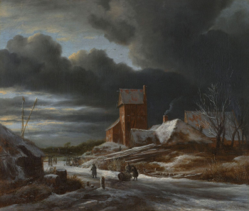 Winterlandschap, Jacob...