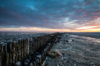 Moddergat: Sunset on ice